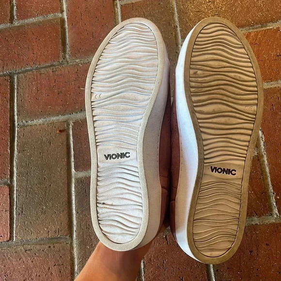 Pink Mauve Keke Suede Vionic Sneakers 7.5 - Picture 6 of 7